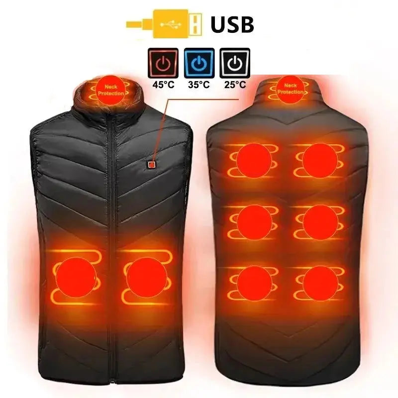 WarmLite Portable Heated Vest 